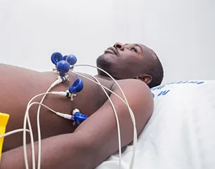 Electrocardiogram ECG Test at MAB International Hospital Accra