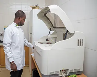 Medical Laboratory at MAB International Hospital Accra